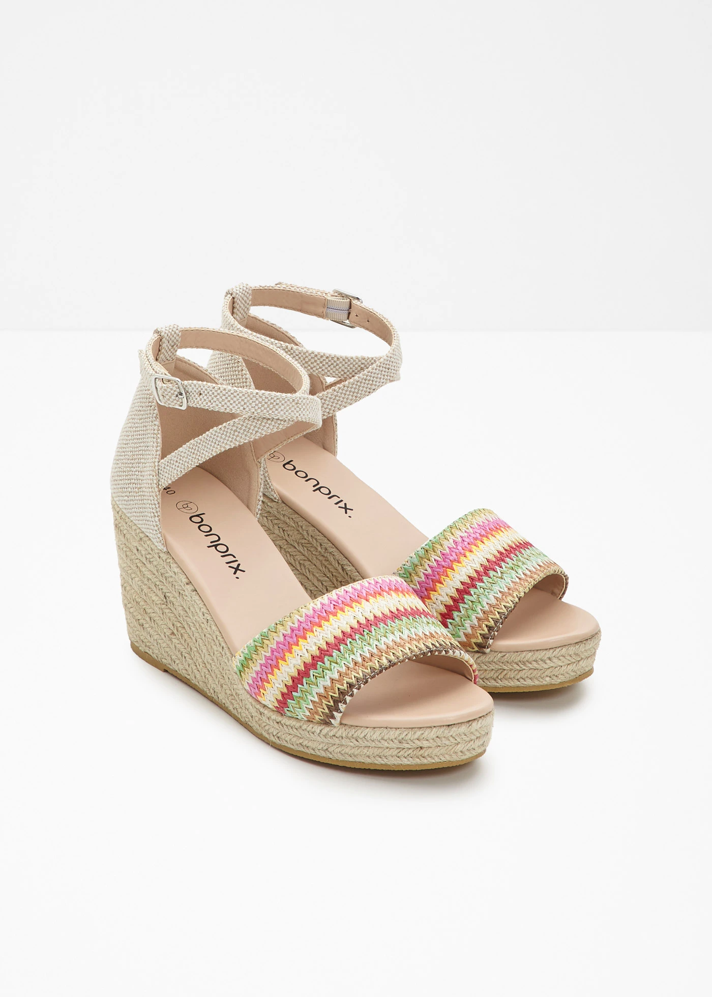 Sleehak sandaletten • ecru • bonprix online shop