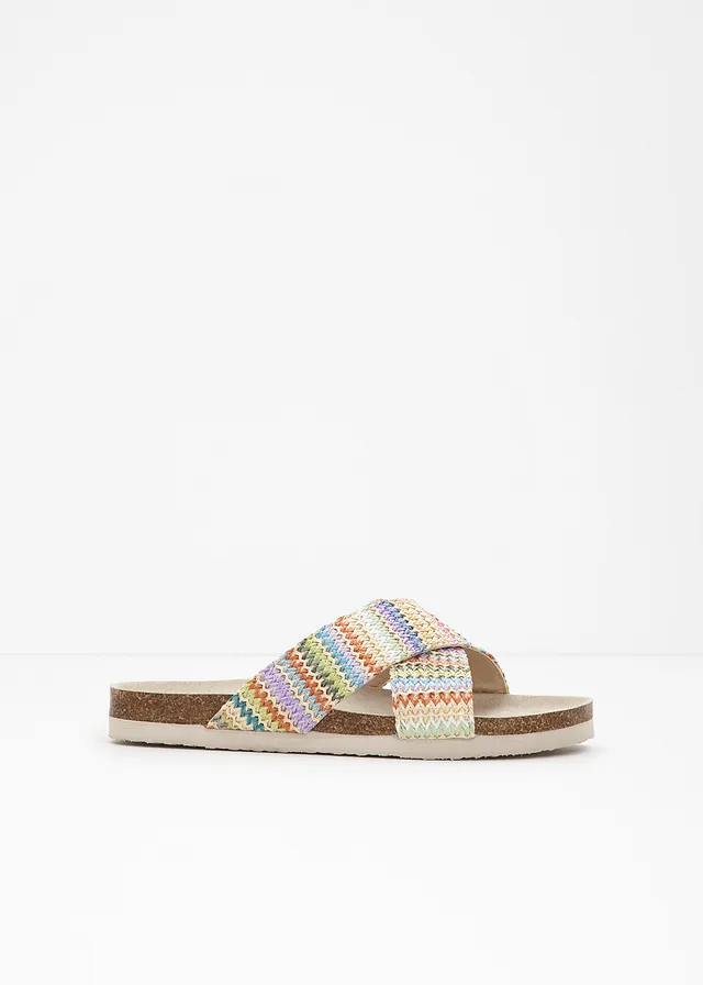 Mules, Couleur: multicolore
