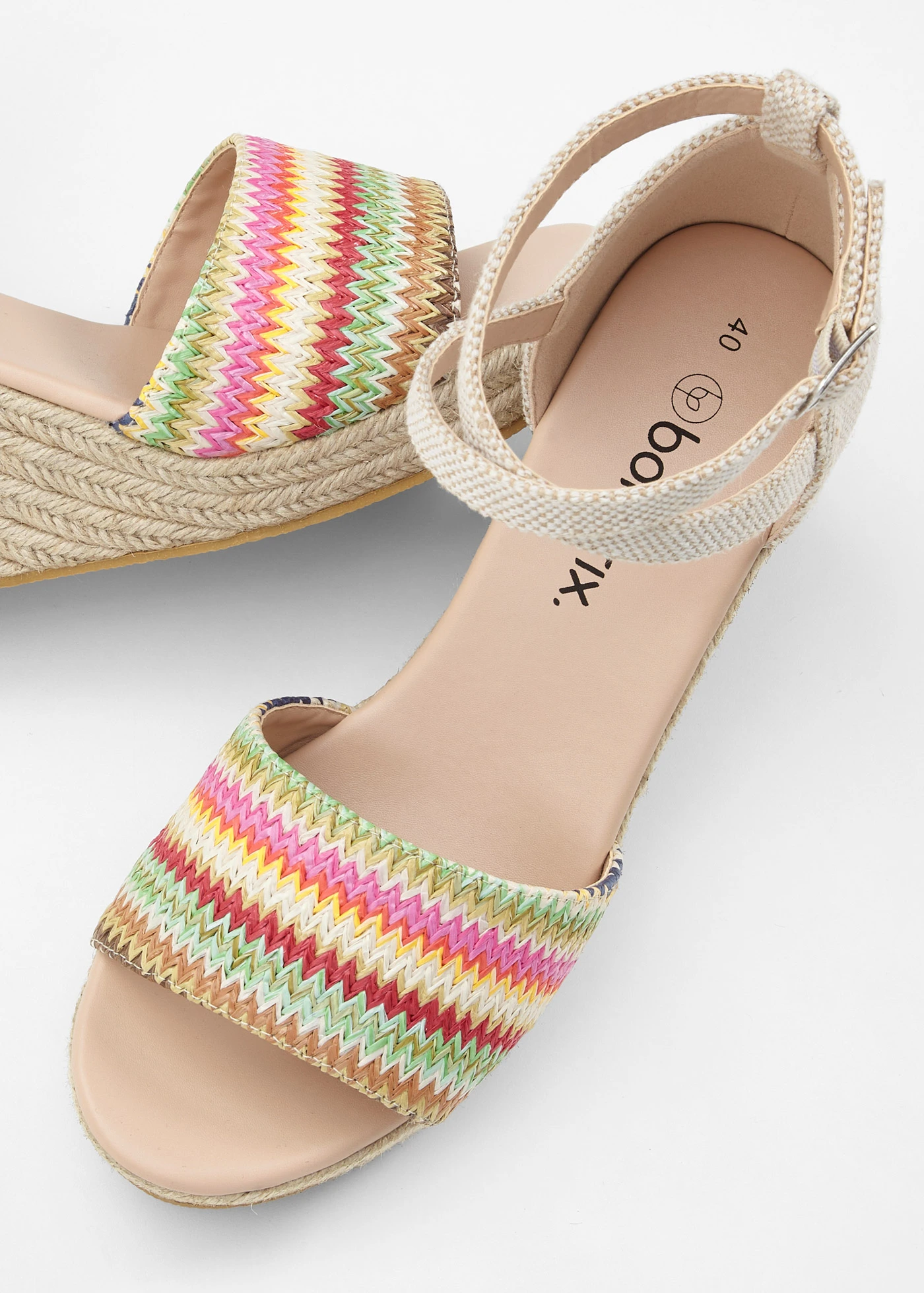 Sleehak sandaletten • ecru • bonprix online shop