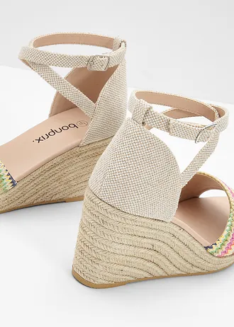 Sleehak sandaletten • ecru • bonprix online shop