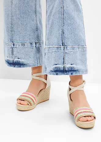 Sleehak sandaletten • ecru • bonprix online shop