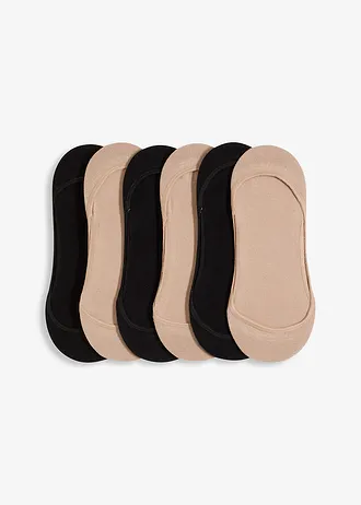 Skarpety stopki, ballerina fit (6 szt.)