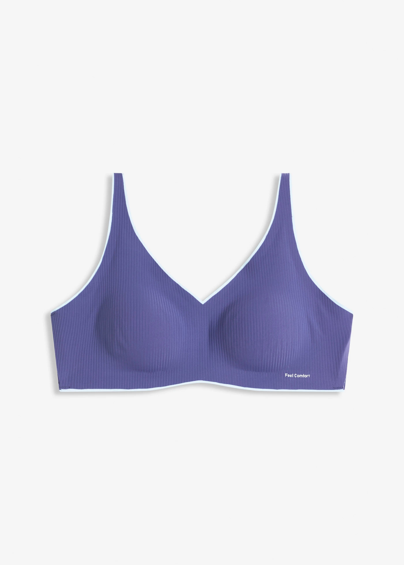 Podprsenka bez kostíc, vatovaná, Feel Comfort • tmavá pacifická pásikovaná • obchod bonprix