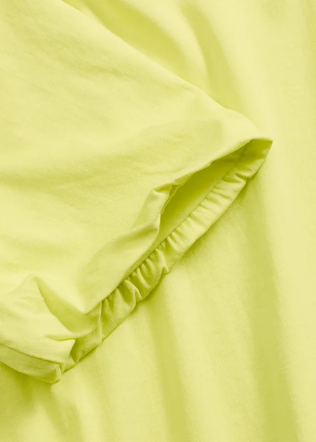 Oversized shirt van puur biologisch katoen • citrusgeel • product-page.page-title-suffix