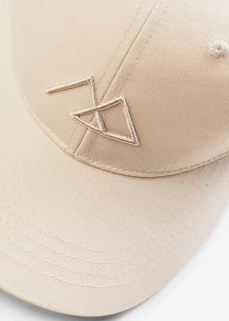 Casquette 100% coton • beige naturel • Boutique bonprix