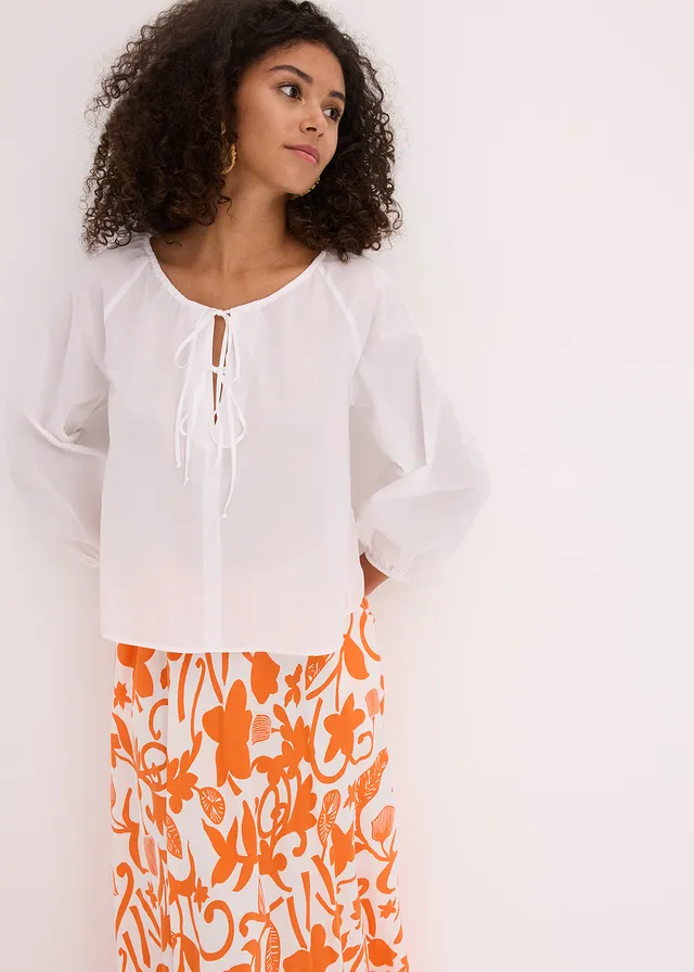 Blouse van biologisch katoen • wit • product-page.page-title-suffix