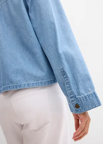 Džínová tunika • ledově modrý denim • bonprix obchod