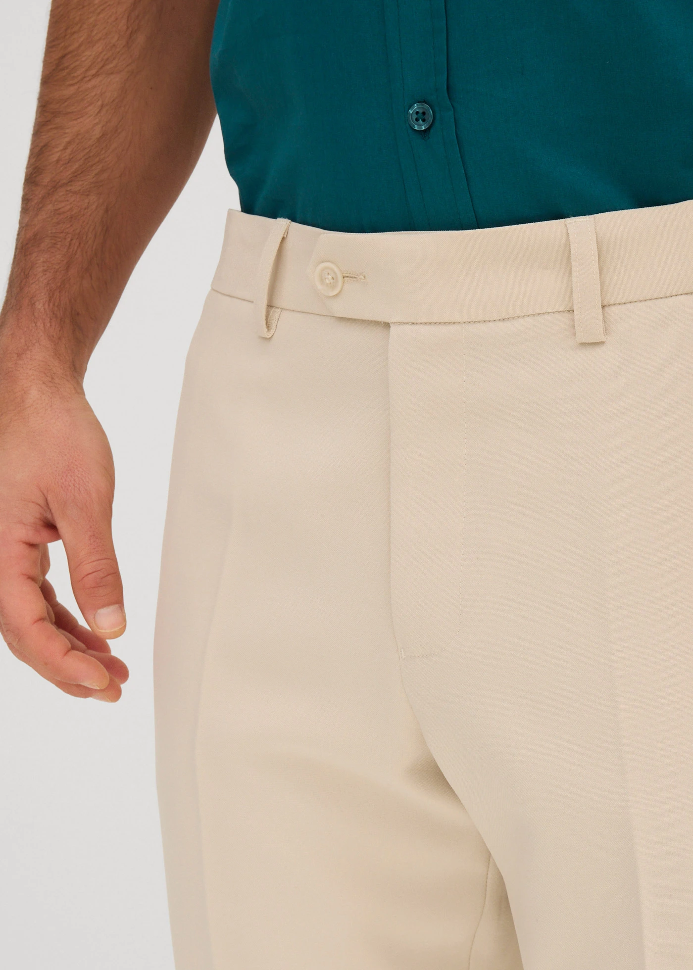 Modulární business kalhoty, Regular Fit • světle písková • bonprix obchod