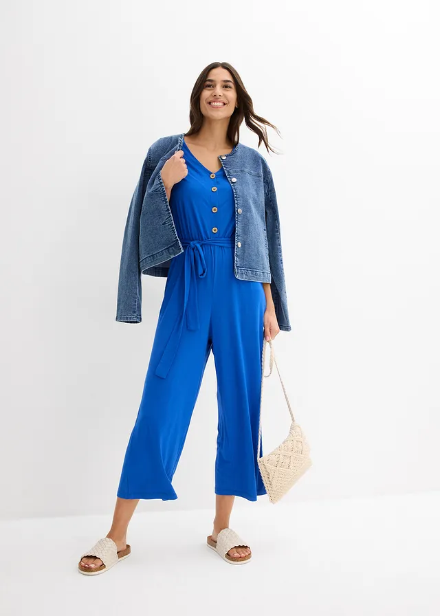 Combinaison en jersey de viscose mélangée • bleu arctique • product-page.page-title-suffix