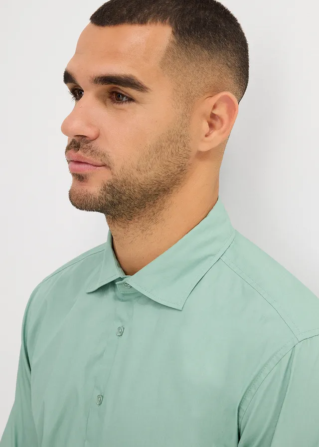 Chemise business 100% coton, regular • vert pastel • product-page.page-title-suffix