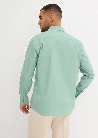 Chemise business 100% coton, regular • vert pastel • Boutique bonprix