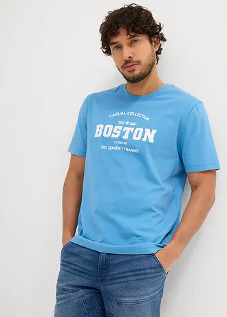 T-shirt (set van 2) van puur katoen, Kleur: 