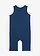 Baby mousseline jumpsuit van katoen, Kleur: diepblauw