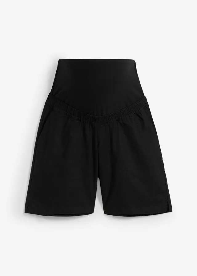 Zwangerschapsshort, Kleur: zwart