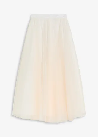 Maxi sukně z něžného tylu