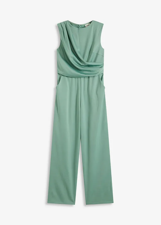 Combinaison en satin brillant