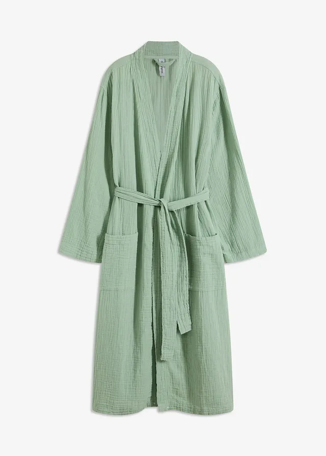 Župan z jemného mušelínu, oversized Župan z jemného mušelínu, oversized