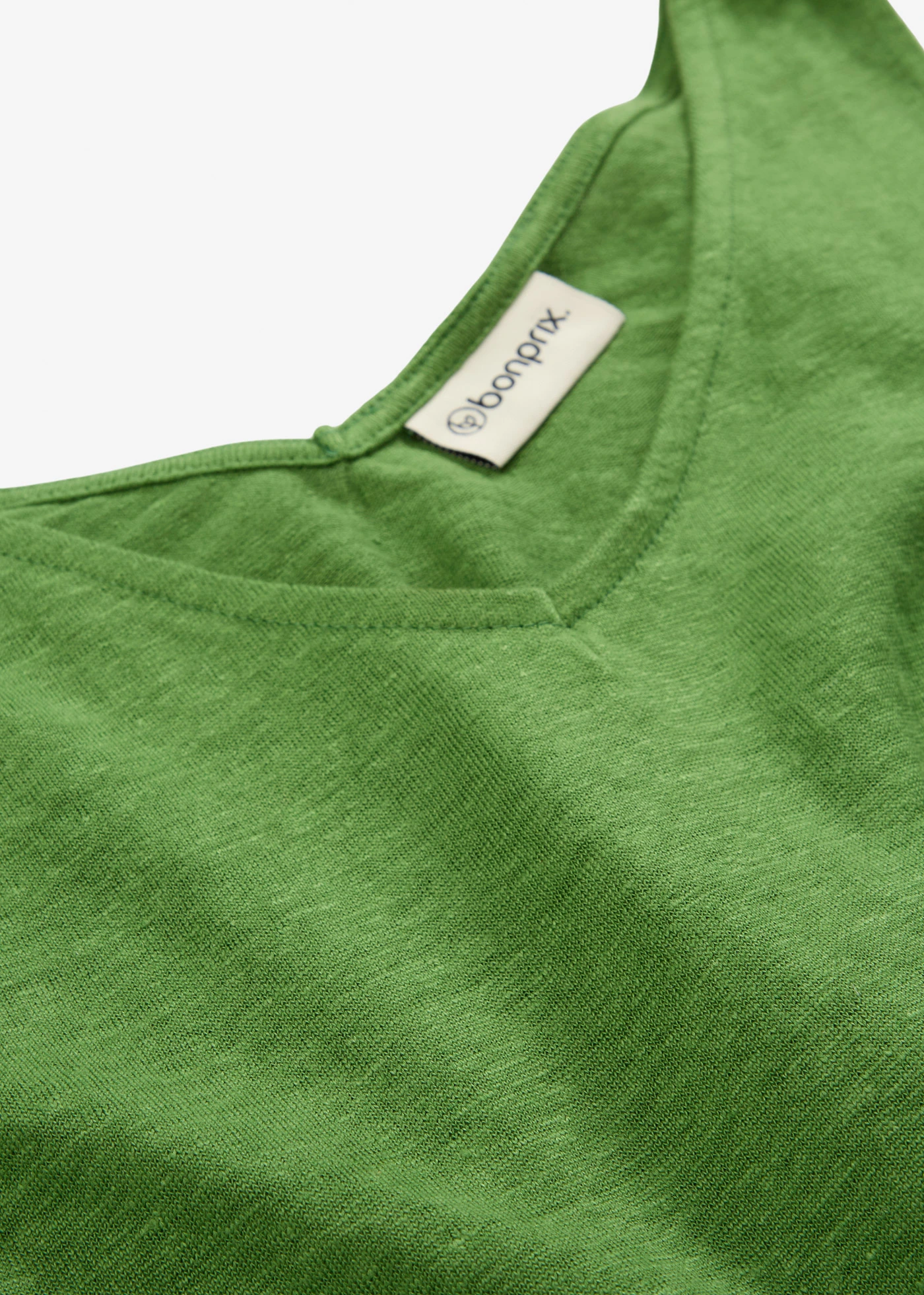 Maiou din in 100% • verde-pădure • magazin bonprix