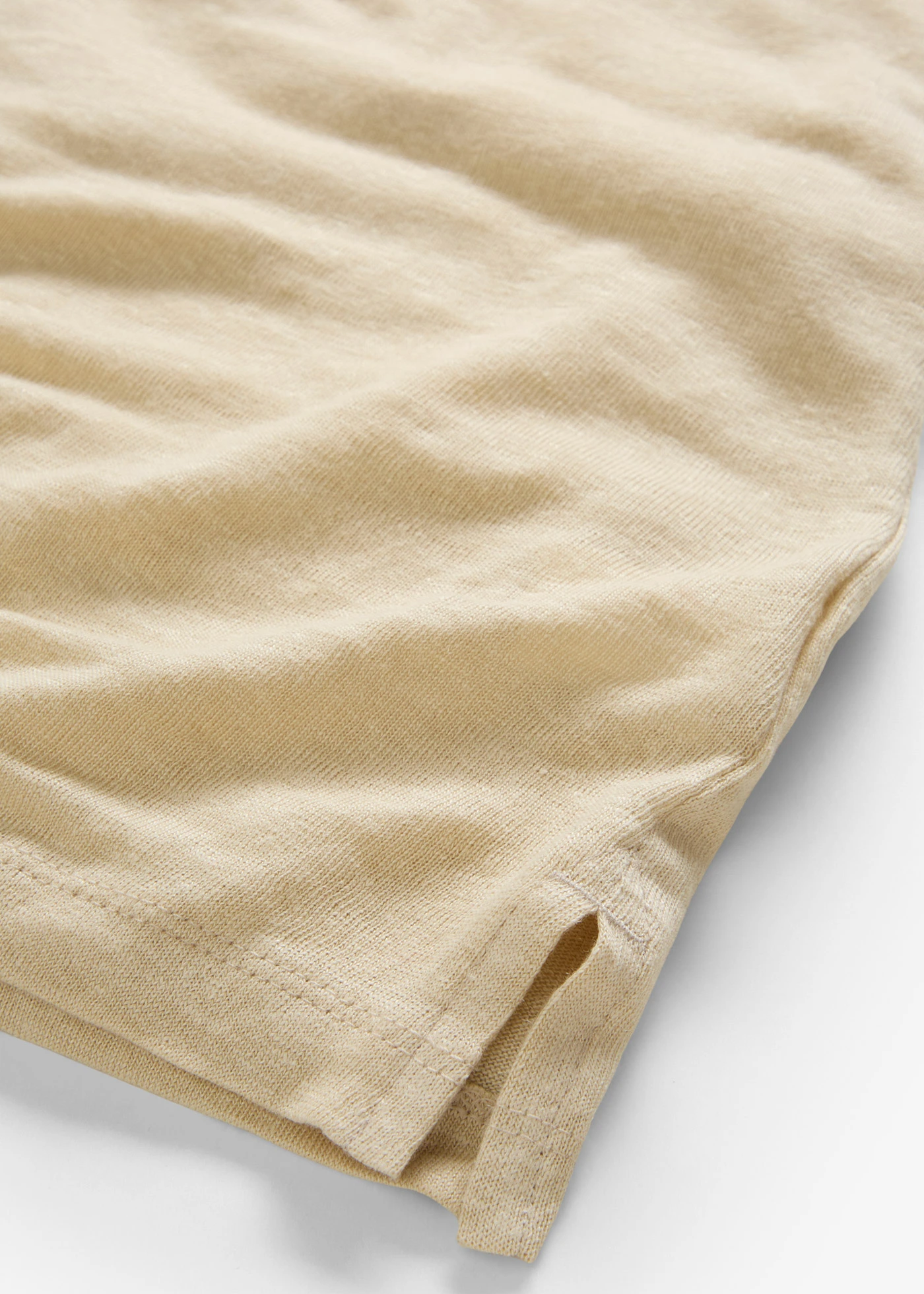 Maiou din in 100% • bej nisipiu mat • magazin bonprix