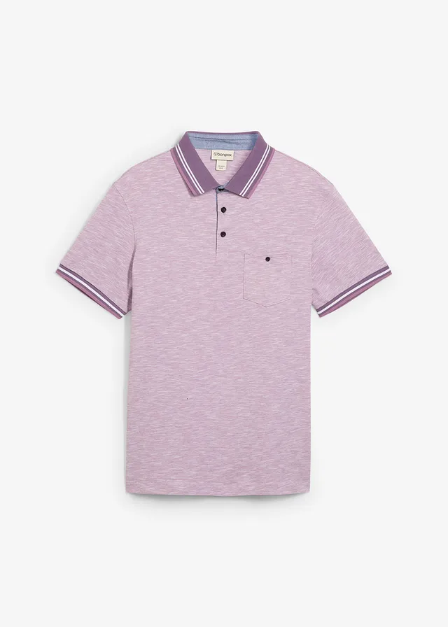 Poloshirt van puur katoen