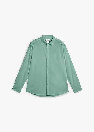 Hosszú ujjú business-ing bio-pamutból, klasszikus fazon