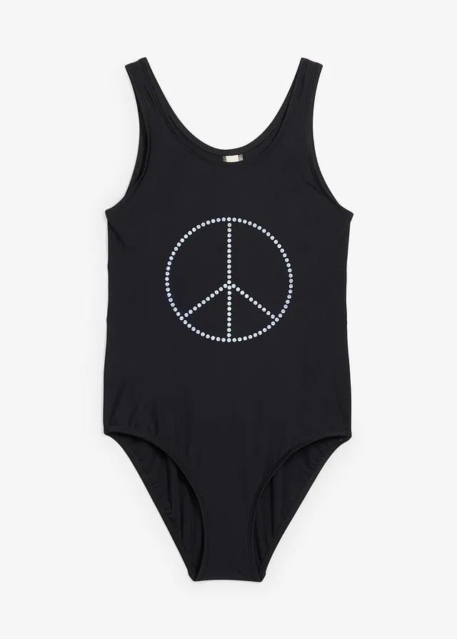 Costum de baie cu aplicație