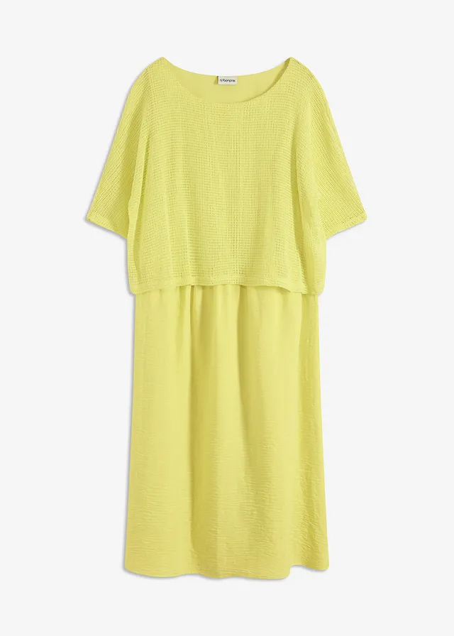Jurk in 2-in-1 look