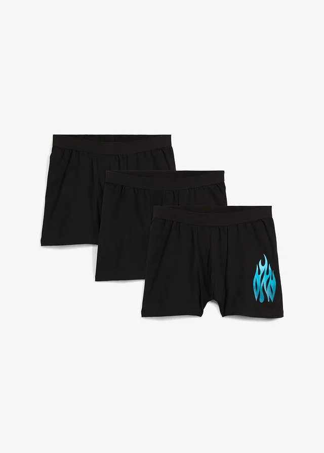 Chilot boxer mulat, cu lungime midi (set/3 buc.)