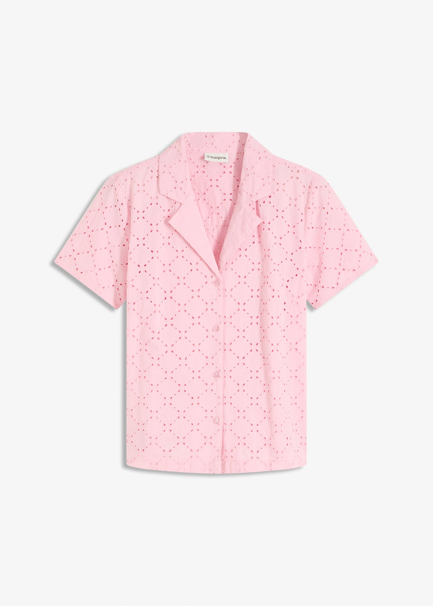 Blouse met broderie anglaise • theeroos • bonprix online shop