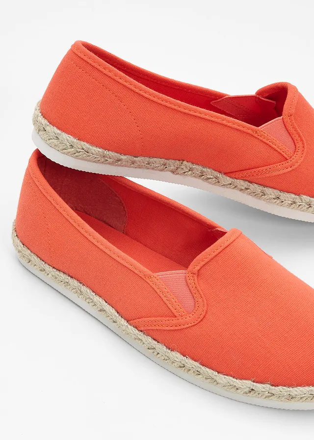 Espadrilles, Kleur: mango
