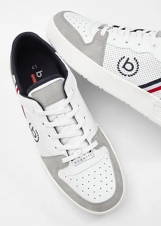 Sneakers van Bugatti • wit-grijs • bonprix online shop
