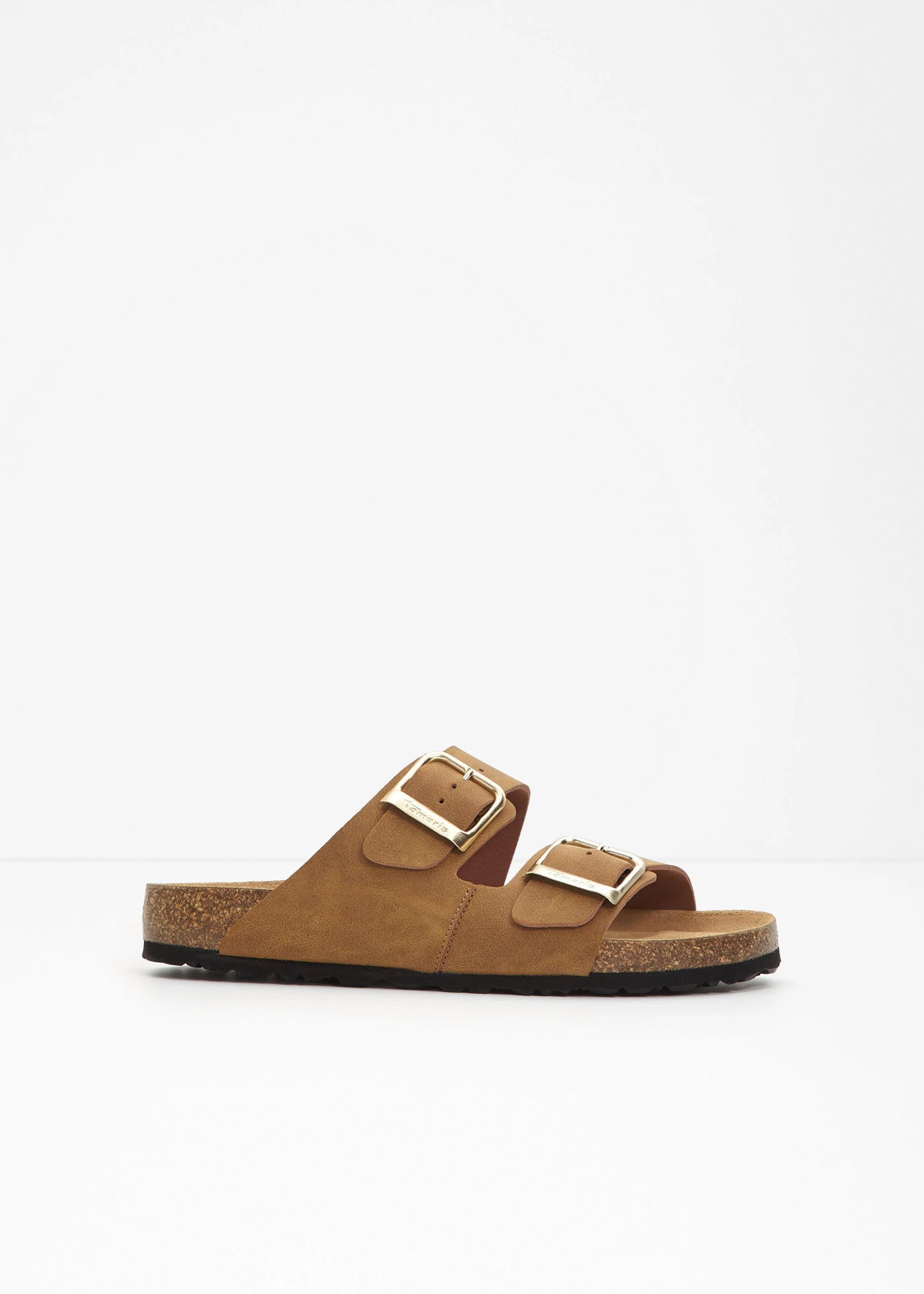 Leren slippers van Tamaris • cognac • bonprix online shop