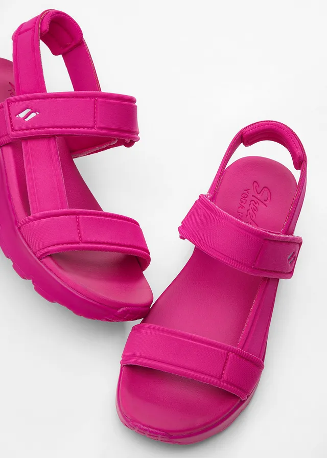 Sandalen van Skechers, Kleur: pink