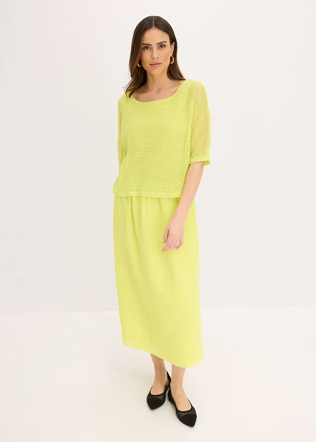 Jurk in 2-in-1 look • citrusgeel • product-page.page-title-suffix
