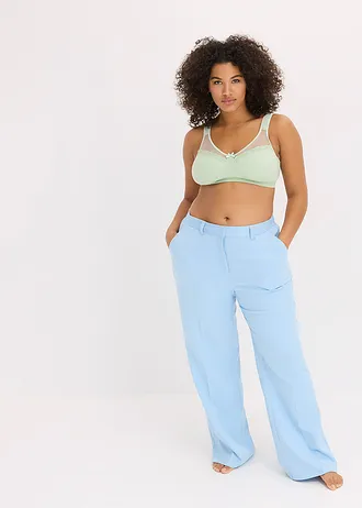 Soutien-gorge coton grand maintien sans armatures, Couleur: roseau clair