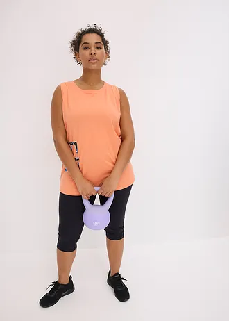 Funkční tričko, rychleschnoucí (2 ks v balení), barva: černá + lososová s potiskem