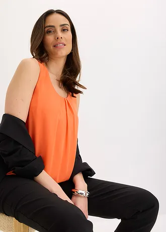 Top-bluză • galben-mango • magazin bonprix