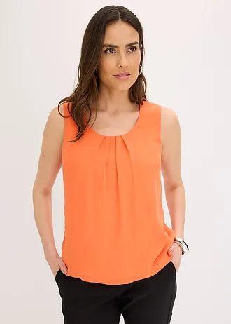 Blousetop, Kleur: mango