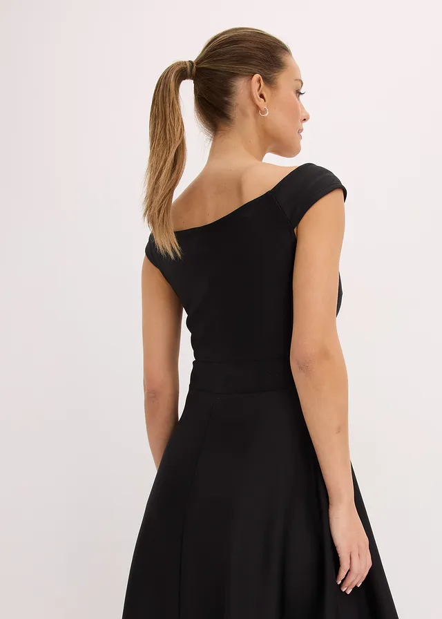 Carmen jurk met kant • zwart • product-page.page-title-suffix