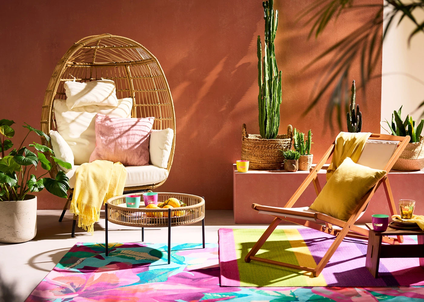 Windlicht (set van 2) • pink-turkoois • bonprix online shop