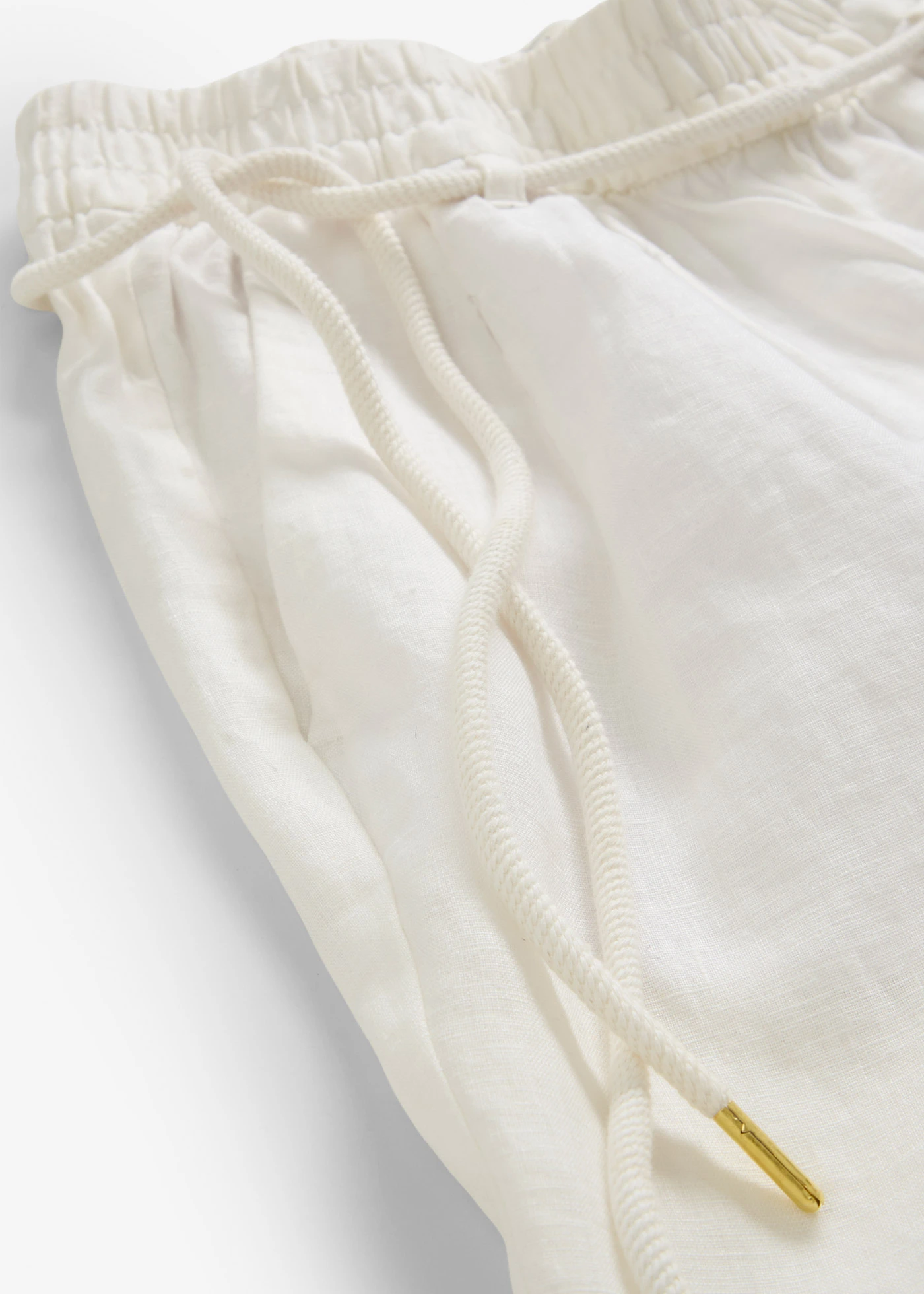 Broek van puur linnen • wolwit • bonprix online shop