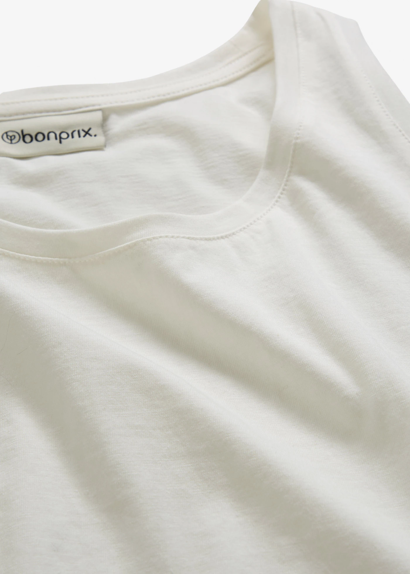 Tílko s podílem hedvábí • přírodní bílá • bonprix obchod