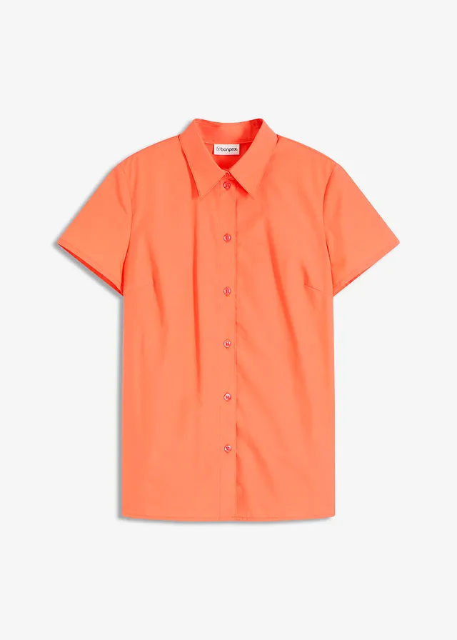 Popeline blouse met korte mouwen • pinklady • bonprix online shop