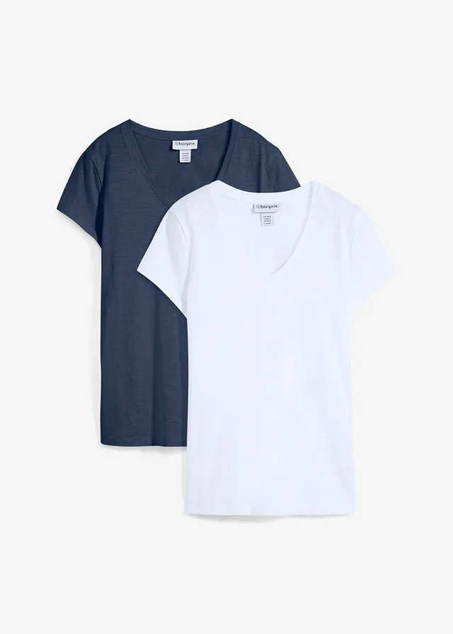 Lot de 2 T-shirts 100% coton