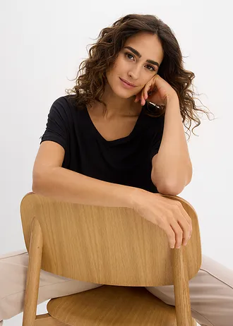 Shirt • zwart • bonprix online shop