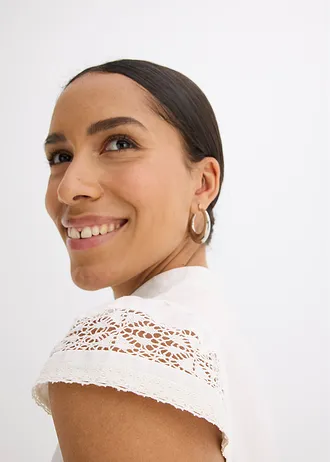 Chemisier 100% coton • blanc cassé • Boutique bonprix