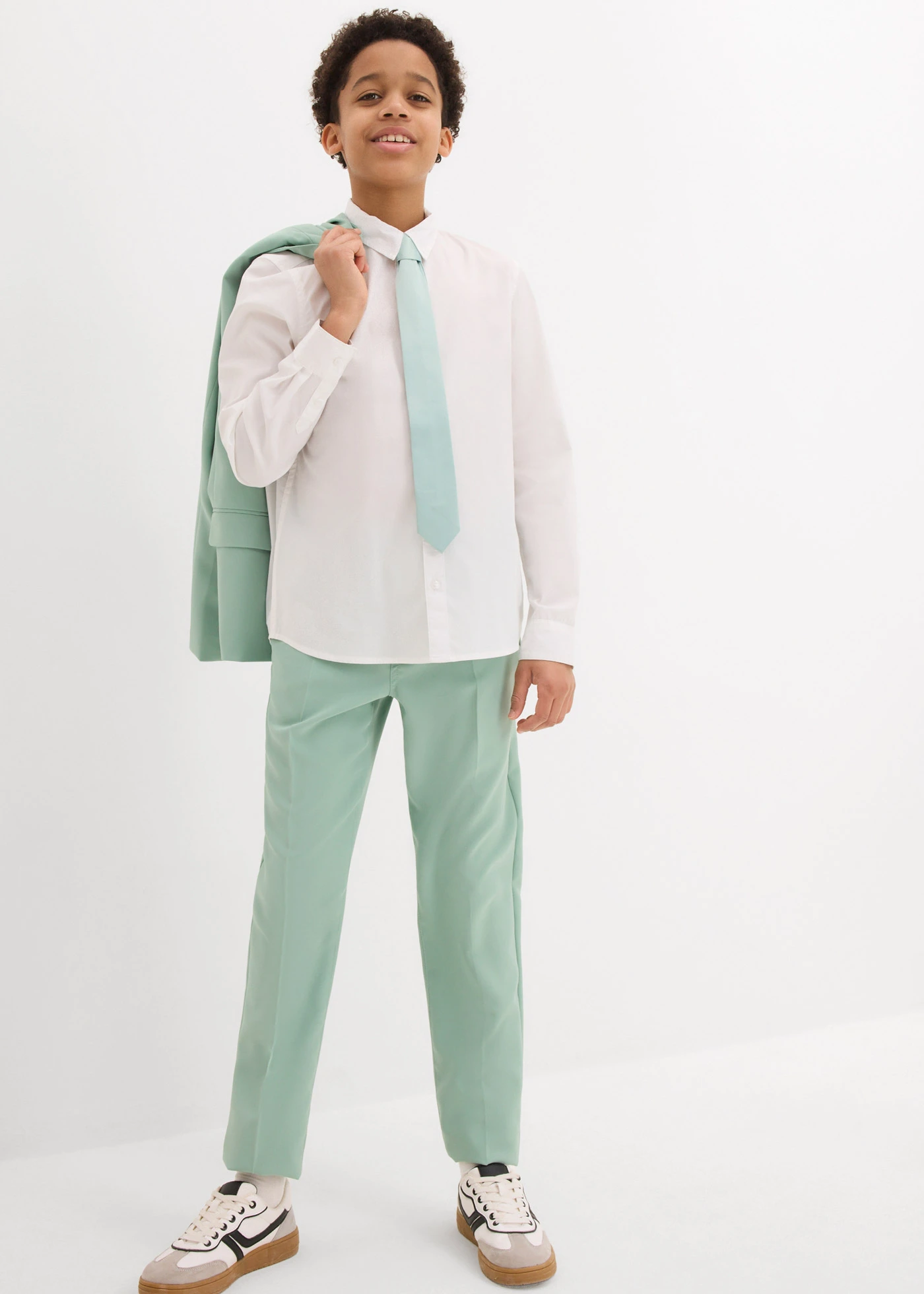 Chemise et cravate (ens. 2 pces) • blanc • Boutique bonprix