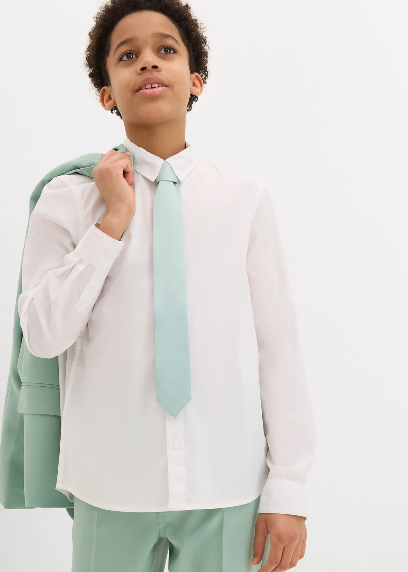 Chemise et cravate (ens. 2 pces) • blanc • Boutique bonprix