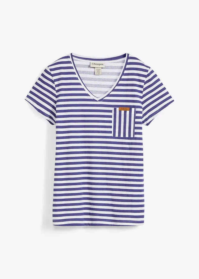 T-shirt w paski