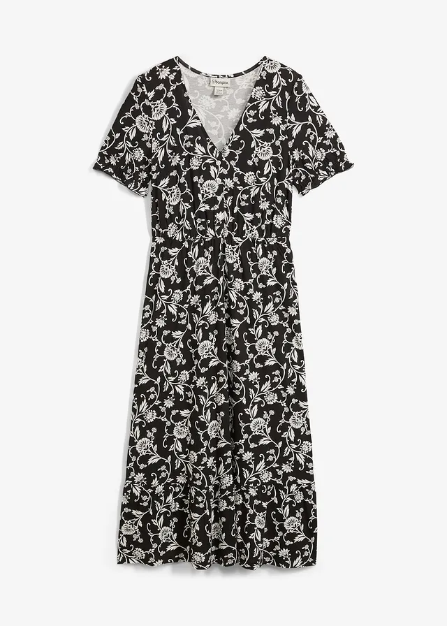 Robe fluide en jersey viscose